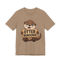 Otter Nonsense T-Shirt — Cute Otter Pun Tee