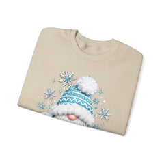 Winter Chill Sweatshirt - Cozy Unisex Crewneck with Snowy Design, Perfect for Holidays, Gifts, Snow Lovers, Warmth, Casual Style
