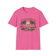 Expensive Taste Social Club T-Shirt — Retro Palm & Classic Car Tee