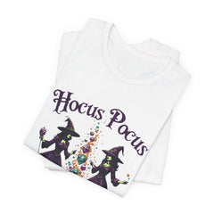 Hocus Pocus Halloween T-Shirt, Witch Tee, Unisex Halloween Shirt, Spooky Season Apparel, Costume Party Top
