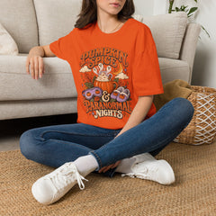 Pumpkin Spice & Paranormal Nights T‑Shirt