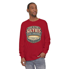 Made in the Sixties Long Sleeve Tee — Vintage 60s Retro Graphic Shirt