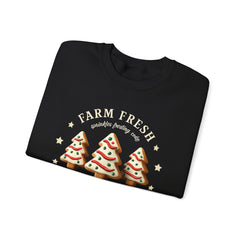 Farm Fresh Christmas Tree Sweatshirt – Cute Cookie Tree Holiday Crewneck