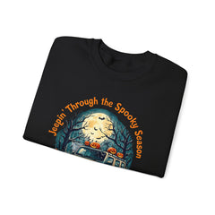 Spooky Adventure #2 Sweatshirt - Jeepin' Through the Spooky Season, Unisex Crewneck, Fall Apparel, Halloween Gift, Cozy Halloween Wear