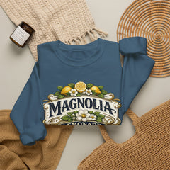 Magnolia Lemonade Vintage Logo Crewneck Sweatshirt
