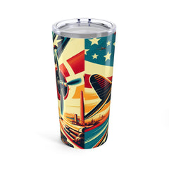 WWII Pop Art inspired Air Force (Sept. 18, 1947) Tumbler 20oz