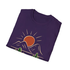 Desert Sunset T-Shirt — Cactus Mountain Graphic Tee