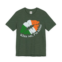 St. Patrick's Day Unisex Tee - “Kiss me, I’m Irish “