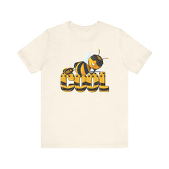 Bee Cool -Unisex Short Sleeve Tee - Fun, Casual Summer T-Shirt