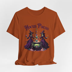 Hocus Pocus Halloween T-Shirt, Witch Tee, Unisex Halloween Shirt, Spooky Season Apparel, Costume Party Top