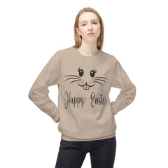 Happy Easter Unisex Fleece Crewneck Sweatshirt