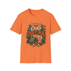 Camp Creep-It-Real T-Shirt — Welcome to Camp Halloween Graphic Tee- BP