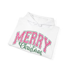 Merry Christmas Hoodie - Glitter effects but no glitter
