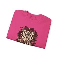 “Drop Dead Gorgeous” Gothic Hand Illustration w/rings- Jewelry Reveals