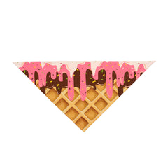 Pet Bandana - Waffle Cone Ice Cream