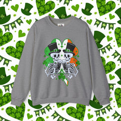 St. Patrick's Day Unisex Crewneck Sweatshirt - Dead Man Cheers