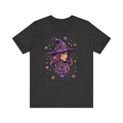 Enchanting Witch Graphic Tee - Perfect for Halloween, Gifts, Parties, Casual Wear, and Witchy Vibes