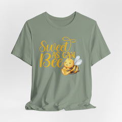 Sweet As Can Bee - Unisex Jersey Tee - Cute Bee Graphic T-Shirt