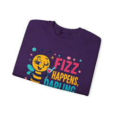 Fizz Happens Darling, Cute Gift for Bee Lovers, Jewelry Lovers