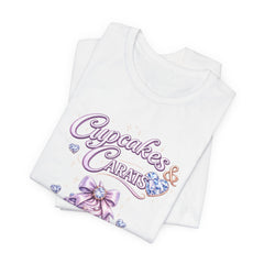 Cupcakes & Carats Tee — Cute Pastel Cupcake Graphic T-Shirt