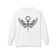 Christian Cross Fleece Sweatshirt
