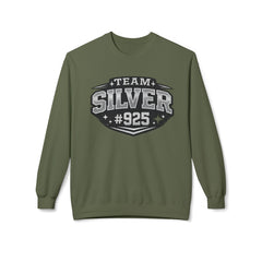 Team Silver #925 Crewneck Sweatshirt- Jewelry Lover