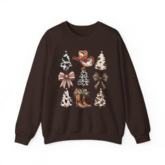 Rustic Coquette Christmas Sweatshirt