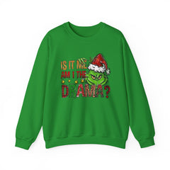 Grinch 'Is It Me? Am I The Drama?' Christmas Sweatshirt