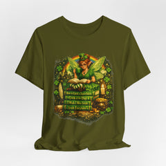 Saint Patrick’s Day Fairy T-Shirt — Irish Luck Leprechaun Fairy Graphic Tee