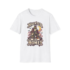 Haunted But Homey T-Shirt — Cute Vintage Haunted House Halloween Tee BP