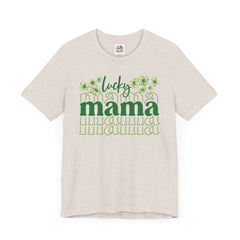 Lucky Mama Short Sleeve Tee - St. Patrick's Day Unisex T-Shirt