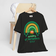 St. Patrick's Day Rainbow LeprechaunTee - Unisex Short Sleeve Shirt