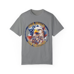 Their bravery, our freedomsT-shirt - Military Branches, Right to Bear Arms, American Flag