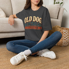Old Dog New Tricks T-Shirt – "Absolutely Not" Vintage Graphic Tee