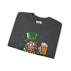 St. Patrick's Day Unisex Crewneck- Cheers Leprechaun