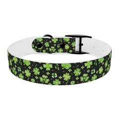 Dog Collar - St Patrick's Day Clover Design