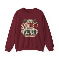 Southern Kind of Winter Crewneck Sweatshirt- Christmas