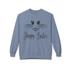 Happy Easter Unisex Fleece Crewneck Sweatshirt