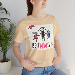Best Mom Ever Short Sleeve Tee - Perfect Gift for Mother's Day