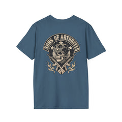 Sons of Arthritis Skull Tee — Military Biker Veteran Graphic T-Shirt