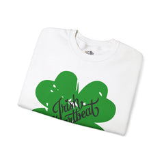 St. Patrick's Day Unisex Crewneck- Irish Heartbeat