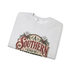 Southern Kind of Winter Crewneck Sweatshirt- Christmas