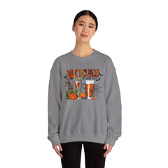 Witches Drink Up Sweatshirt, Unisex Halloween Apparel, Cozy Fall Sweatshirt, Spooky Season Gear, Perfect for Halloween Parties