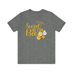Sweet As Can Bee - Unisex Jersey Tee - Cute Bee Graphic T-Shirt