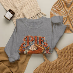 Pie Before People Crewneck Sweatshirt — Funny Thanksgiving Pie Lover Pullover - Fall Apparel