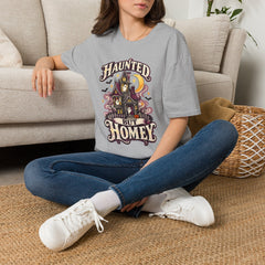 Haunted But Homey T-Shirt — Cute Vintage Haunted House Halloween Tee BP
