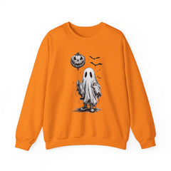 Spooky Ghost Sweatshirt - Cozy Halloween Apparel for Men & Women, Unisex Crewneck, Fall Fashion, Gifting Idea