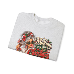 Christmas Cheer Sweatshirt — "Making My Own Christmas Cheer" Holiday Sweatshirt