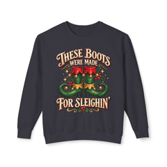 Festive Crewneck Comfort Colors Sweatshirt: Holiday Cheer, Christmas Gift, Cozy Wear, Funny Xmas Apparel,