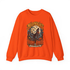 Midnight Howl Club Sweatshirt — Moonlit Wolves Graphic Crewneck